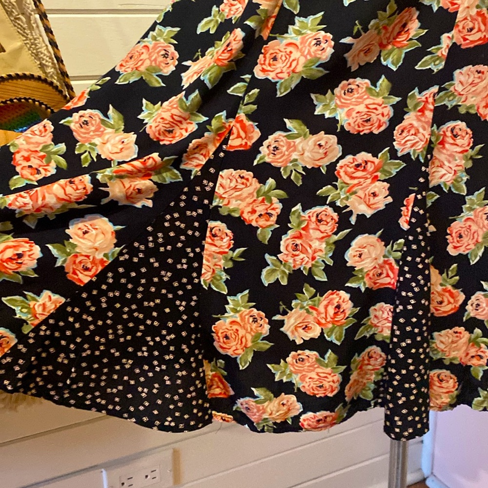 Adorable Vintage Carol Little Midi Skirt, 80s/90s Size 4